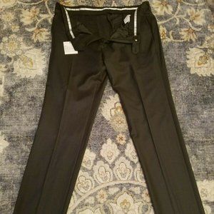 NWT men's YSL Yves Saint Laurent Made ITALY 120 Wool Trousers SLACKS Pants 40 56